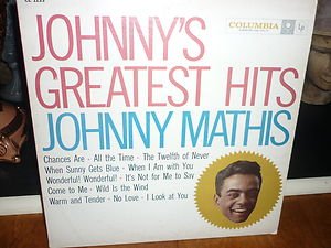 Vinyl Record Album LP Johnny Mathis Greatest Hits Columbia