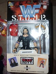 Jakks WWF STOMP Series 1 War Zone Undertaker Action Figure wwe 1997