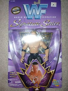 Jakks WWF Signature Series 1 HHH Hunter Hearst Helmsley Action Figure 1997 wwe