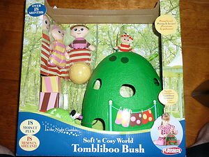 Playskool In The Night Garden Tombliboo Bush Soft N Cosy World Playset ...