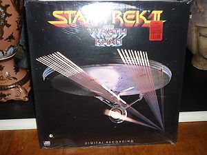 Vinyl Record Album LP NEW Star Trek II Wrath of Khan Soundtrack 1982