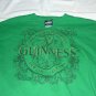 Mens Women Boys Pocket T-Shirt Guinness OFFICIAL MERCHANDISE LABEL XXL 2XL Green