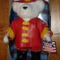 Dandee Singing Fireman 20" Plush Teddy Bear Lee Greenwood's "God Bless the USA"