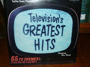 Vinyl Record Album LP Television's Greatest Hits 65 TV Show Themes Don Pardo '85