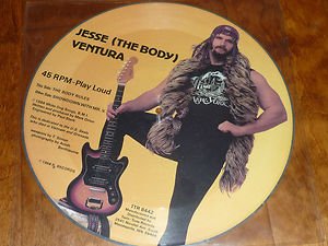 Vinyl Record Album LP Jesse the Body Ventura Picture Disc 1984 wwe wwf