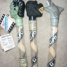 Jaws King Kong Frankenstein Pencil Topper Finger Puppet candy action figure RTC