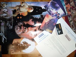 Star Wars Insider Magazine Welcome Package George Lucas Poster Postcards Sticker
