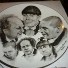 Three 3 Stooges Collectors Plate Bill Markowski R&N China 1984