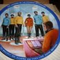 Star Trek Plate Beam Us Down Scotty Kirk Spock Sulu Uhura McCoy Chekov Ernst '85