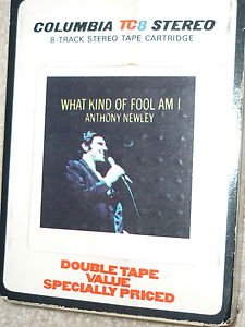 Eight 8 Track Tape Anthony Newley What Kind of Fool Am I