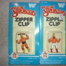 WWF Zipper Clip  Big John Studd action figure HG Toys 1985 ljn wwe