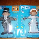 PEZ Puppets Bride and Groom LOT Wedding Gift Present MOC