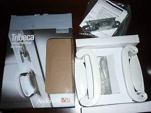 Andersen Tribeca Metro Gliding Patio Door HANDLES ONLY in WHITE