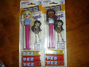PEZ Bratz   Sasha (brown eyes AA African American) MOC