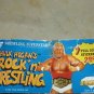 WWF Hulk Hogan's Rock N Wrestling Diamond Stickers Empty Box 1986 6.5x4"