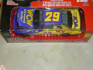 WCW Racing Champions RARE SIZE Steve Grissom 29 Stock Car 1996 1/18 wwe