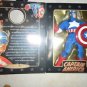 Toy Biz Famous Cover Series Captain America cloth outfit 8" Action Figure 1998