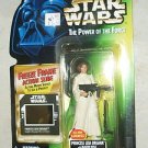 Star Wars POTF Princess Leia Freeze Frame Collection 1 Green Card Action Figure