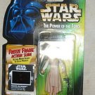 Star Wars POTF Princess Leia Ewok Freeze Frame Collection 1 Green Action Figure