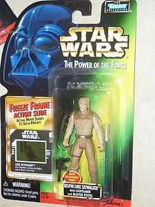 Star Wars POTF Luke Skywalker Bespin Freeze Frame Collection 1  Action Figure
