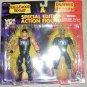 OSFT WCW NWO Hollywood Hulk Hogan & Dennis Rodman 2 pack action figures wwe 1997