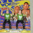 OSFT WCW Nasty Boys RARE Green Version Brian Knobs Saggs Action Figures 1994 wwe