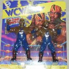 OSFT WCW Harlem Heat RARE Purple Ver.Booker T Stevie Ray Action Figures 1994 wwe