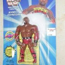 Just Toys WWF Bend-Ems Series iii 3 Ahmed Johnson Action Figure bendy 1996 wwe