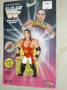 Just Toys WWF Bend-Ems Series 123 Kid 1 2 3 Syxx Pac Action Figure bendy '95 wwe