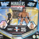 Jakks WWF Managers Series 1 Sable Rena & Marc Mero 2 pack Action Figures 1997