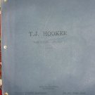 T.J Hooker TV Script "Sweet 16...And Dead" 181629 1983 William Shatner, Spelling