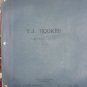 T.J Hooker TV Script "Sweet 16...And Dead" 181629 1983 William Shatner, Spelling