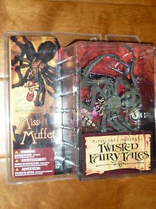 McFarlane's Monsters Twisted Fairy Tales Miss Muffet Bondage Action Figure 2005