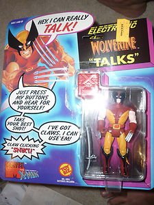 Toy Biz Marvel X-Men Electronic Talking Talks Wolverine Action Figure 1991
