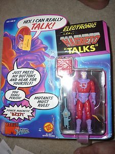 Toy Biz Marvel X-Men Electronic Talking Talks Magneto Action Figure 1991