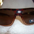 NEW Tommy Hilfiger Mens Womens Wrap Sunglasses Tortoise Shell David MP OM85