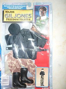 Totsy Major Gil Jones US Army Black Beret Uniform for 12" Action Figure