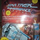 Star Trek Innerspace Excelsior Class Starship Mini Playset w/Action Figure