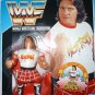 Hasbro WWF Series 2 Roddy Piper Punch Blue Card Action Figure wwe 1990