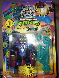 TMNT Universal Monsters Don Dracula Donatello Figure 1993