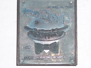 Letterpress Printer Wood Photo Etch Block Stamp:Almost Summer movie 1978