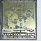 Letterpress Printer Wood Photo Etch Block Stamp:Mustang Country 1976 Joel McCrae