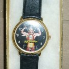 WWF Hulk Hogan Wristwatch Watch Hulkamania 1985 Japan Movement wwe