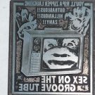 Letterpress Printer Wood Photo Block Stamp:Sex On The Groove Tube movie 1977