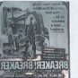 Letterpress Printer Wood Photo Block Stamp:Breaker!Breaker! 1977 Chuck Norris