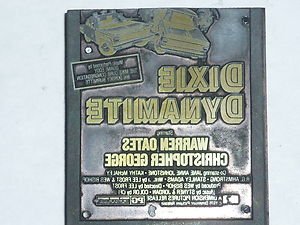 Letterpress Printer Wood Photo-Etch Block Stamp:Dixie Dynamite 1976 Chris George