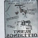 Letterpress Printer Wood Photo-Etch Block Stamp:Burnt Offerings 1976 Karen Black