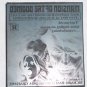 Letterpress Printer Wood Photo-Etch Block Stamp:Mansion of the Doomed 1976 movie