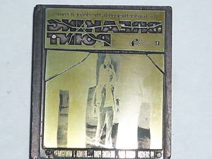 Letterpress Printer Wood Photo-Etch Block Stamp:Breaking Point 1976 Robert Culp