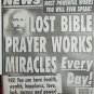 Weekly World News June Jun 10th 1997 Jesus Bible Story Magazine Newspaper